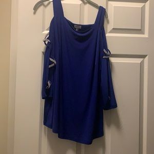 Beautiful classy top with design on arms